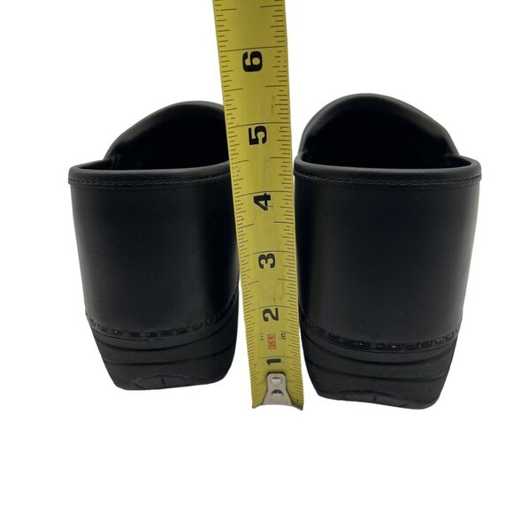 Dansko XP 2.0 8.5 Slip On Work Loafers Black Leather Platform Clog Dress Shoes - Picture 12 of 15